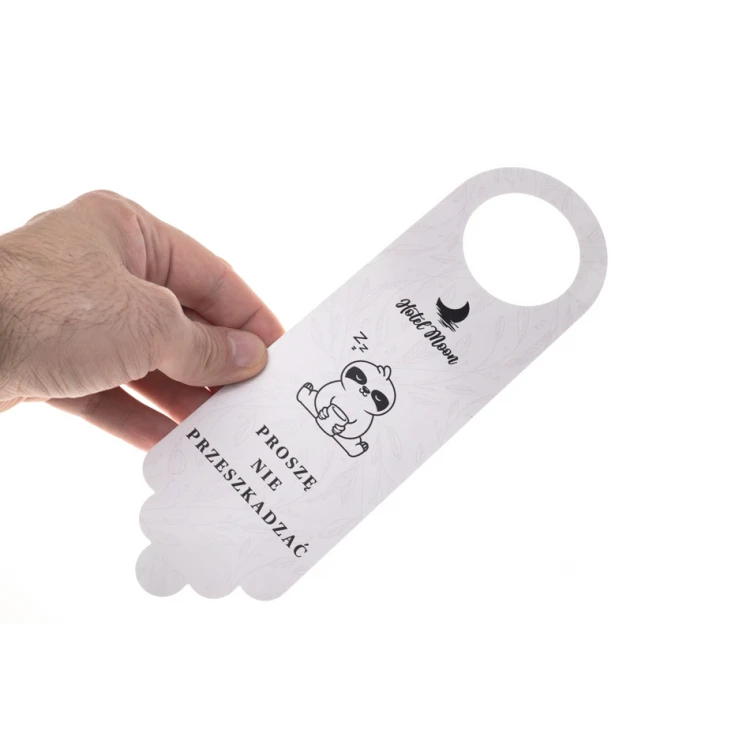 Hotel Door Hangers - dimensions: 70x230mm - UV print - ZAW013