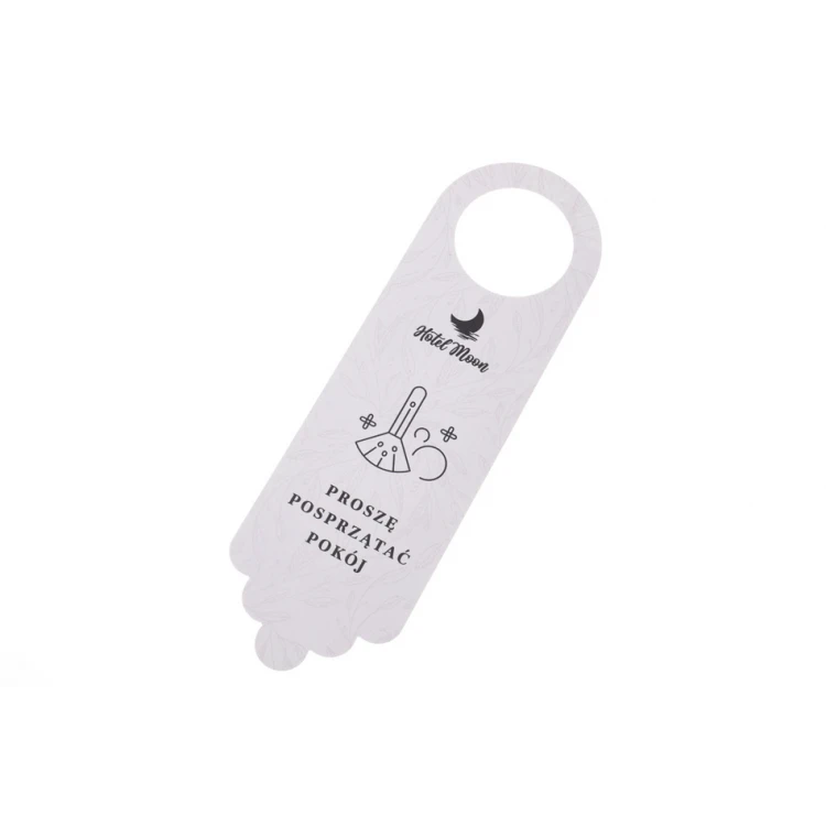 Hotel Door Hangers - dimensions: 70x230mm - UV print - ZAW013