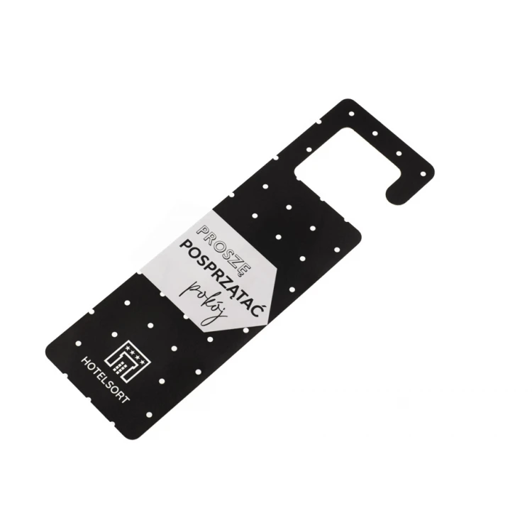 Hotel Door Hangers - dimensions: 65x210mm - UV print - ZAW016