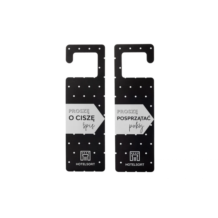 Hotel Door Hangers - dimensions: 65x210mm - UV print - ZAW016