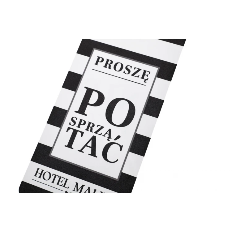 Hotel Door Hangers - dimensions: 65x217mm - UV print - ZAW017