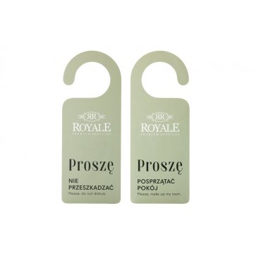 Hotel Door Hangers - dimensions: 81x210mm - UV print - ZAW009