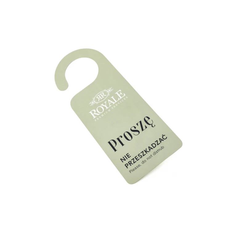 Hotel Door Hangers - dimensions: 81x210mm - UV print - ZAW009