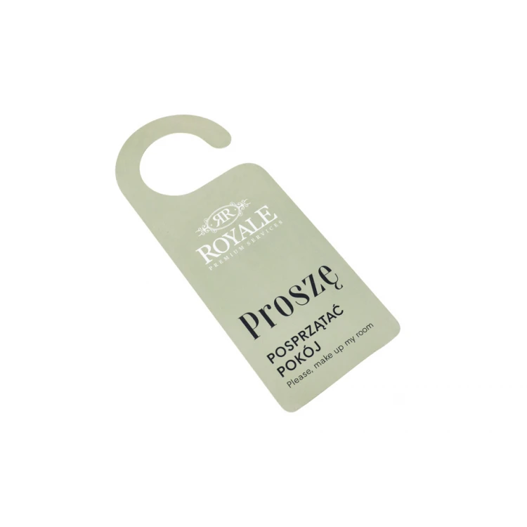 Hotel Door Hangers - dimensions: 81x210mm - UV print - ZAW009