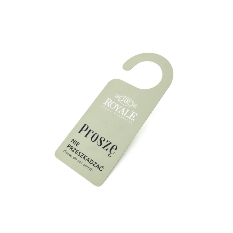Hotel Door Hangers - dimensions: 81x210mm - UV print - ZAW009