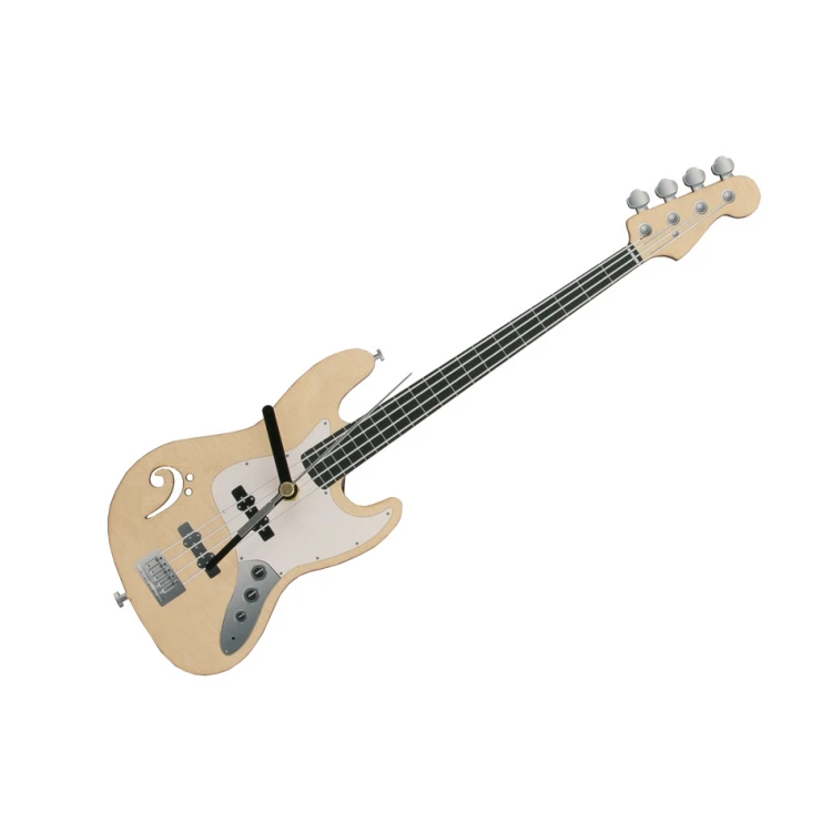 Bassist Clock - Bass Guitar - Colorful UV Print - CLK010