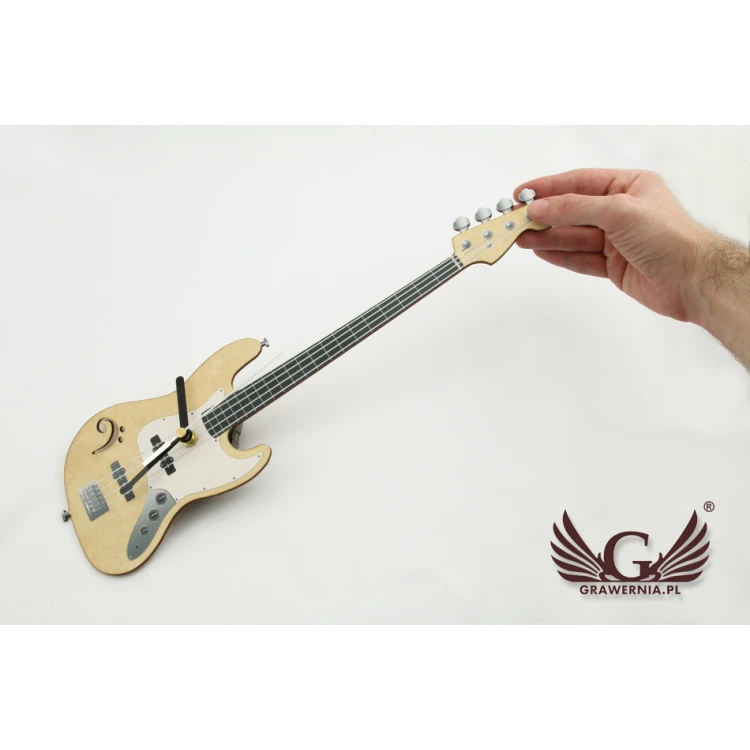 Bassist Clock - Bass Guitar - Colorful UV Print - CLK010