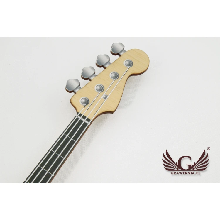 Bassist Clock - Bass Guitar - Colorful UV Print - CLK010