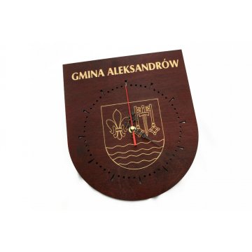 Wooden Clock - HERB 2 - ZEG014