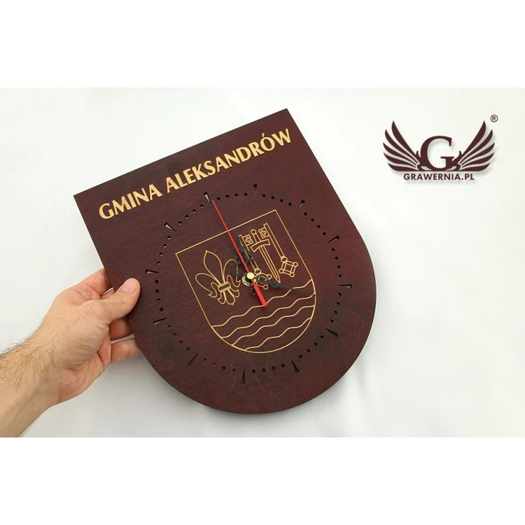 Wooden Clock - HERB 2 - ZEG014