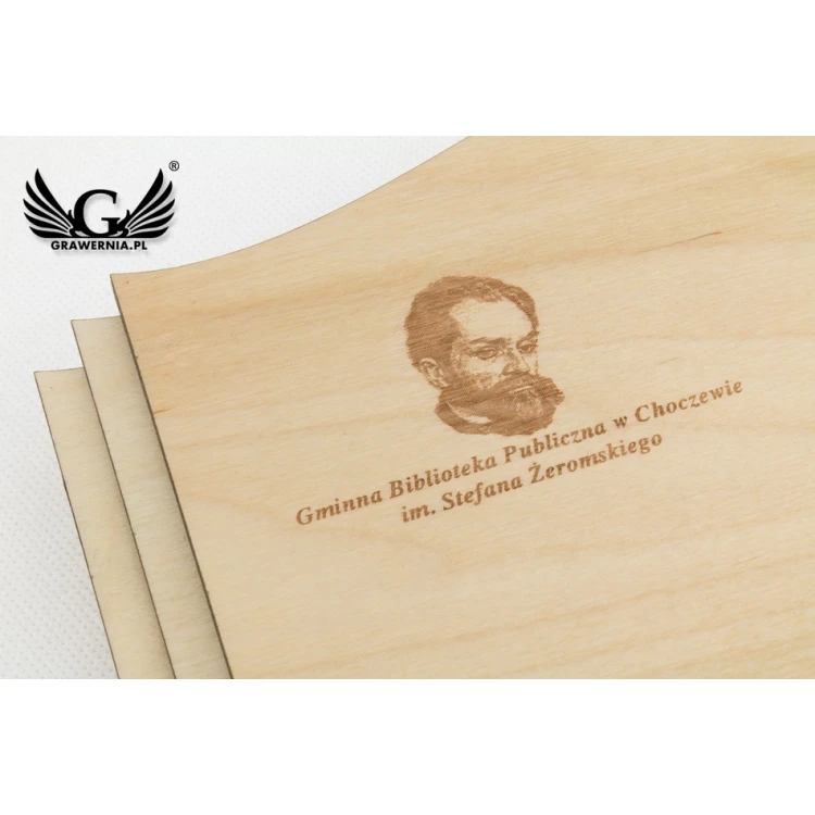 Wooden Clock - BOOK - CLK017
