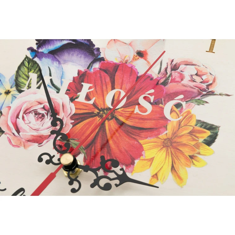 Wooden Clock - Love - Wedding Gift - CLK022