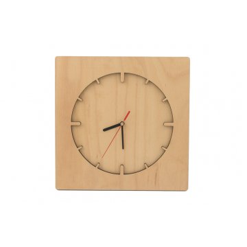 Beech Wood Clock - Parlo - ZEG021