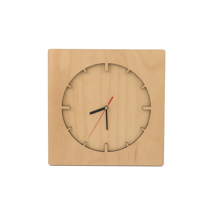 Beech Wood Clock - Parlo - ZEG021