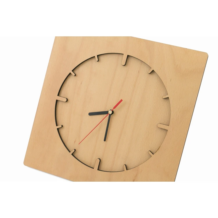 Beech Wood Clock - Parlo - ZEG021