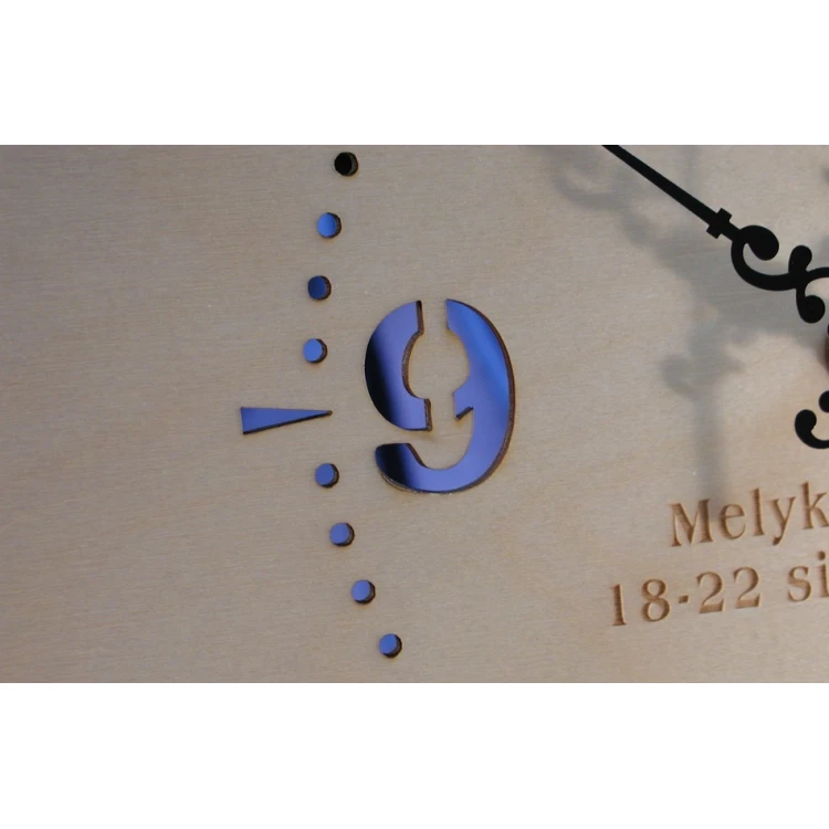 Wooden Clock - POLAND 2 - CLK018