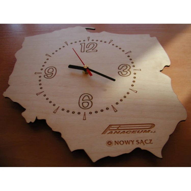 Wooden Clock - POLAND 1 - CLK023