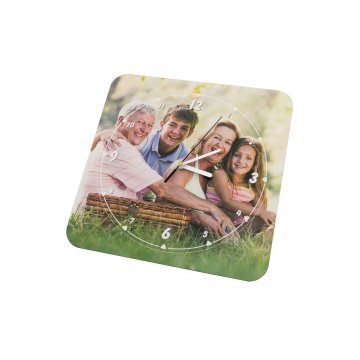 Wooden Clock with Your Photo - Gift for Any Occasion - CLK002