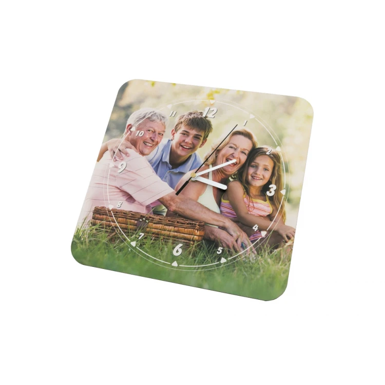 Wooden Clock with Your Photo - Gift for Any Occasion - CLK002