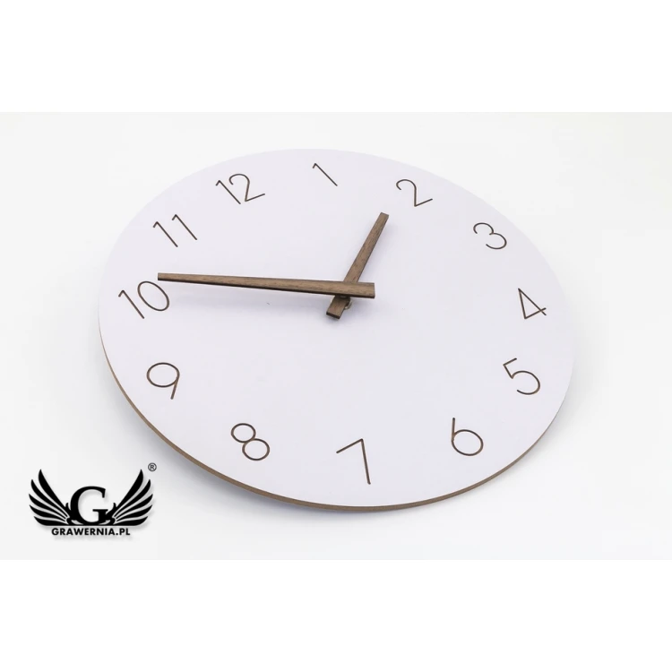 Madrit Clock with Colorful UV Print - ZEG025