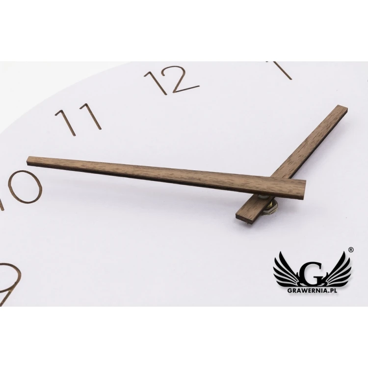 Madrit Clock with Colorful UV Print - ZEG025