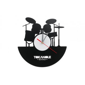 Rock Clock with any engraving - CLK008