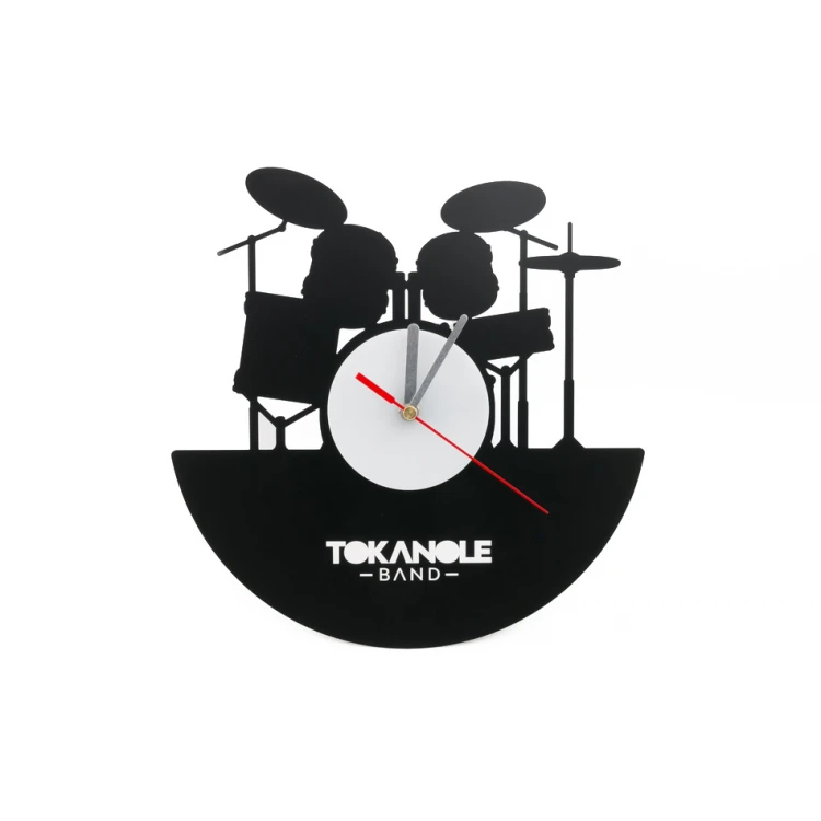 Rock Clock with any engraving - CLK008