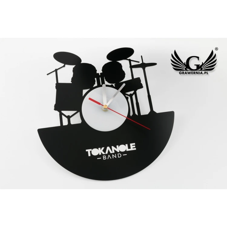 Rock Clock with any engraving - CLK008