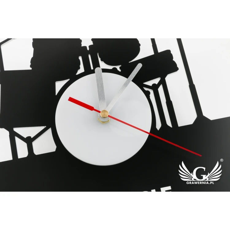 Rock Clock with any engraving - CLK008