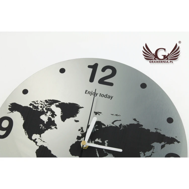 World Clock with Custom Engraving - CLK013