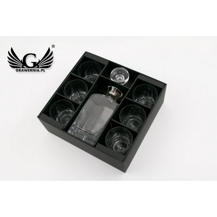 Whisky Set with Engraving - LAMBERT - KAR046