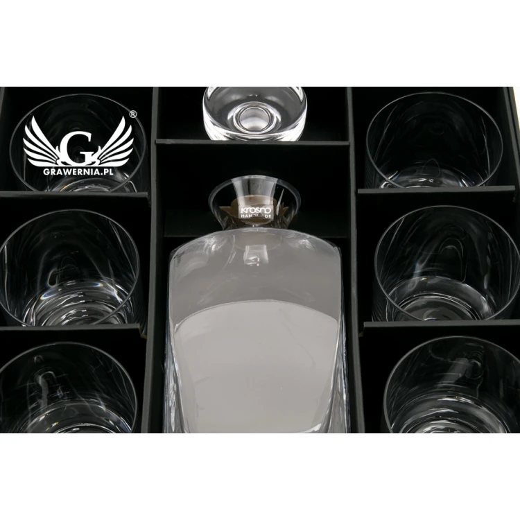 Whisky Set with Engraving - LAMBERT - KAR046