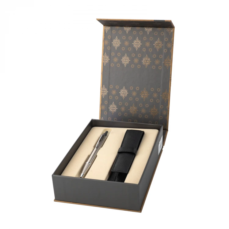 Parker IM Brushed Metal CT Set - Pen with Case - PAR228