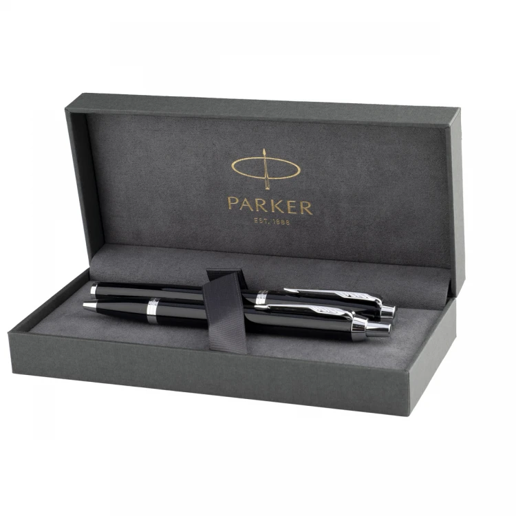 Parker IM Core Black CT Set - Fountain Pen and Ballpoint Pen - PAR212-DUO-PRO