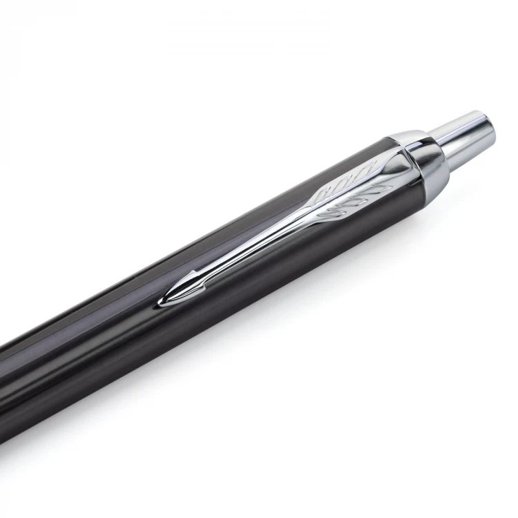 Parker IM Core Dark Espresso CT Fountain Pen and Ballpoint Pen Set with Case - PAR195-DUO-PT