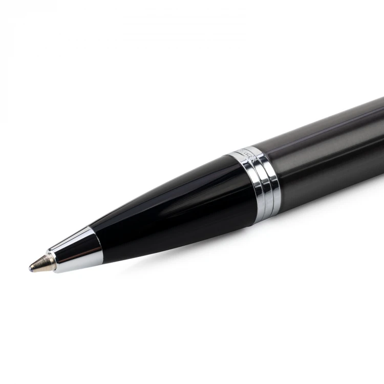 Parker IM Core Dark Espresso CT Fountain Pen and Ballpoint Pen Set with Case - PAR195-DUO-PT