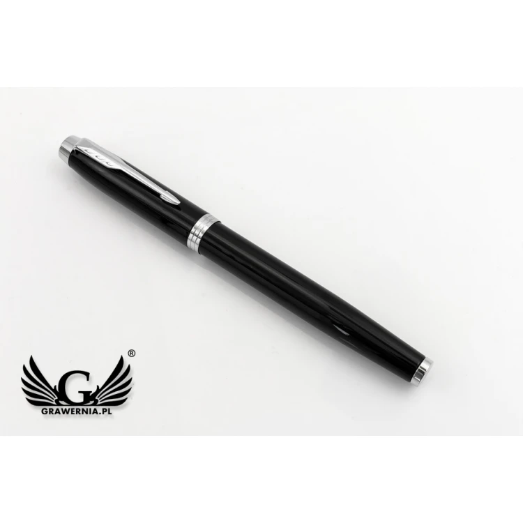 Parker IM Black CT Fountain Pen and Ballpoint Pen Set with Red Notebook - Brown Box - PAR134-DUO-PT