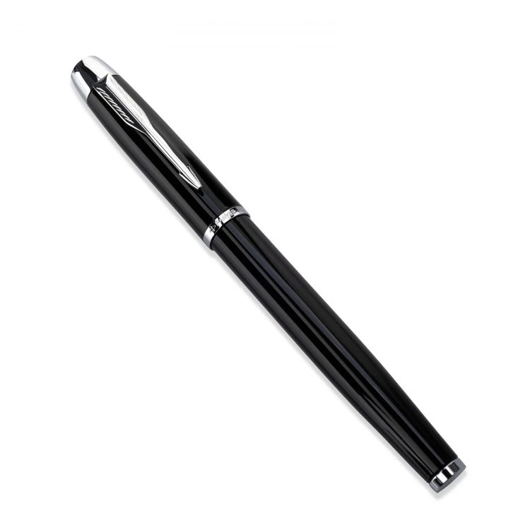 Parker IM Black CT Fountain Pen and Ballpoint Pen Set with Case - PAR127-DUO-SW