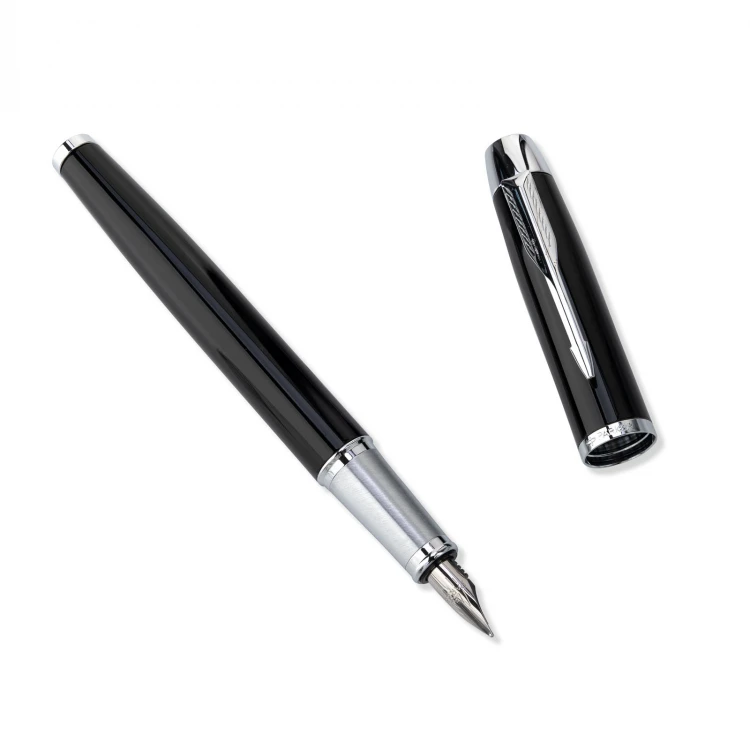 Parker IM Black CT Fountain Pen and Ballpoint Pen Set with Case - PAR127-DUO-SW