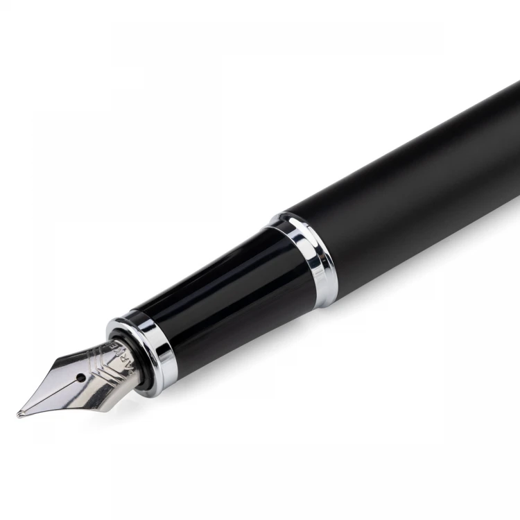 Parker IM Essential Matte Black CT Set - Fountain Pen and Ballpoint Pen - PAR214-DUO-PRO