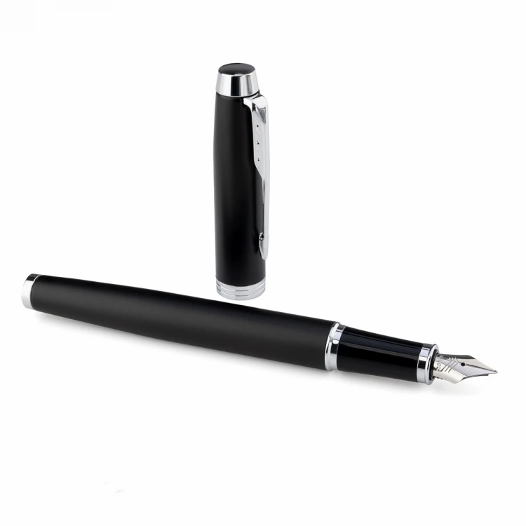 Parker IM Essential Matte Black CT Set - Fountain Pen and Ballpoint Pen - PAR214-DUO-PRO
