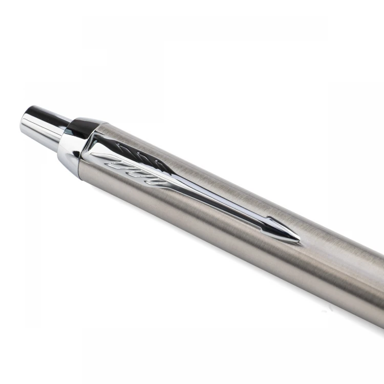 Parker IM Essential Stainless Steel CT Set - Fountain Pen and Ballpoint Pen - PAR213-DUO-PRO