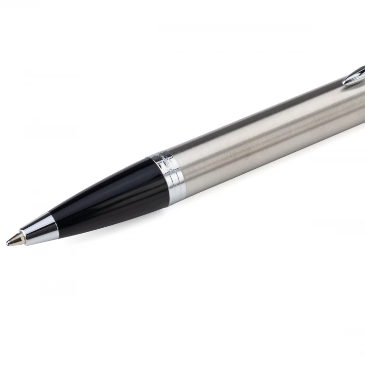 Parker IM Essential Stainless Steel CT Set - Fountain Pen and Ballpoint Pen - PAR213-DUO-PRO