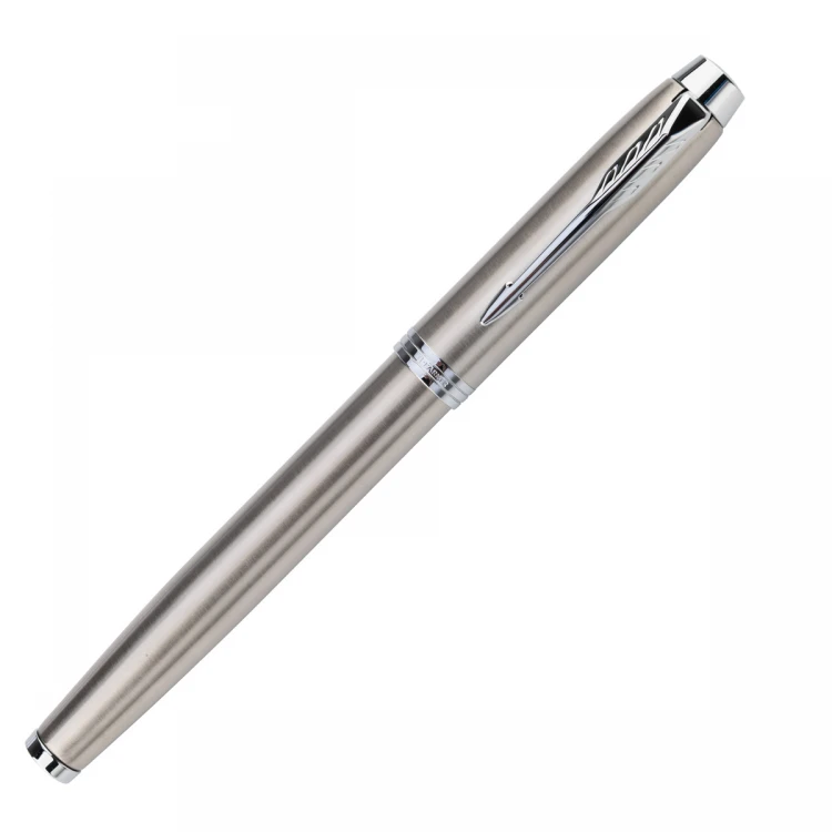 Parker IM Essential Stainless Steel CT Set - Fountain Pen and Ballpoint Pen - PAR213-DUO-PRO