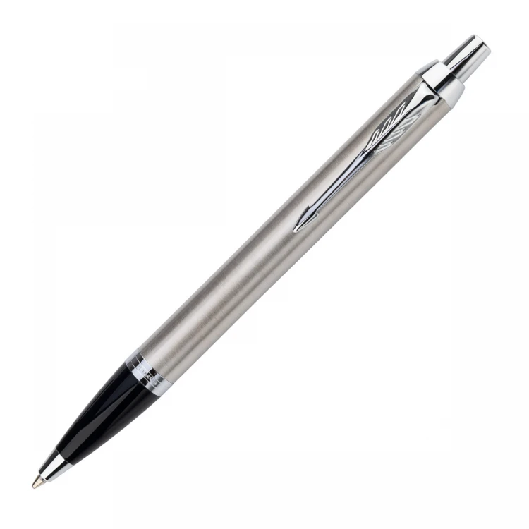 Parker IM Essential Stainless Steel CT Set - Fountain Pen and Ballpoint Pen - PAR213-DUO-PRO