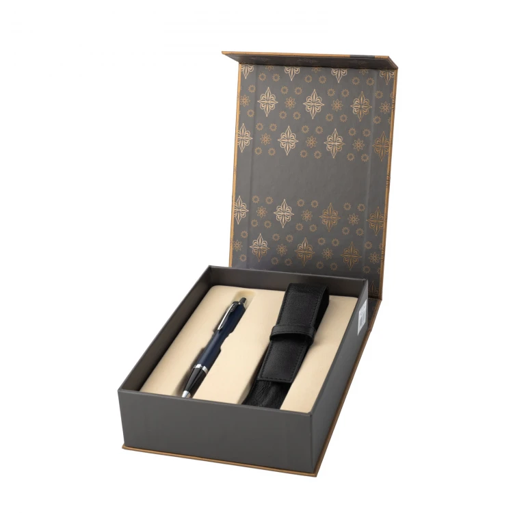 Parker IM Core Blue CT Set - Pen with Case - PAR226