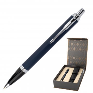 Parker IM Core Blue CT Set - Pen with Case - PAR226