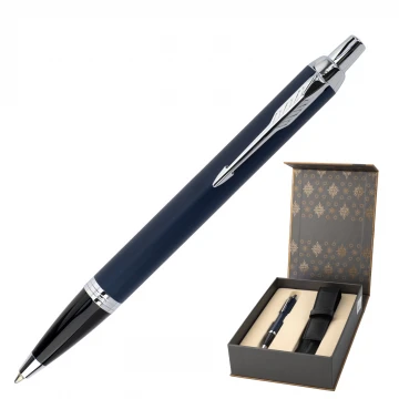 Parker IM Core Blue CT Set - Pen with Case - PAR226
