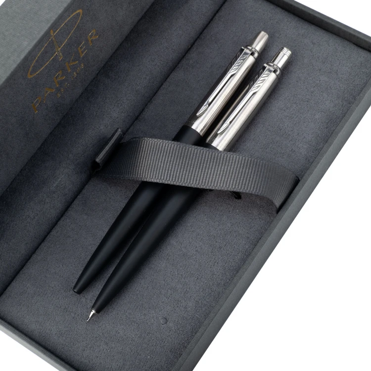 Parker Jotter Bond Street Black Set - pencil and pen - PAR-232-DUO-PRO