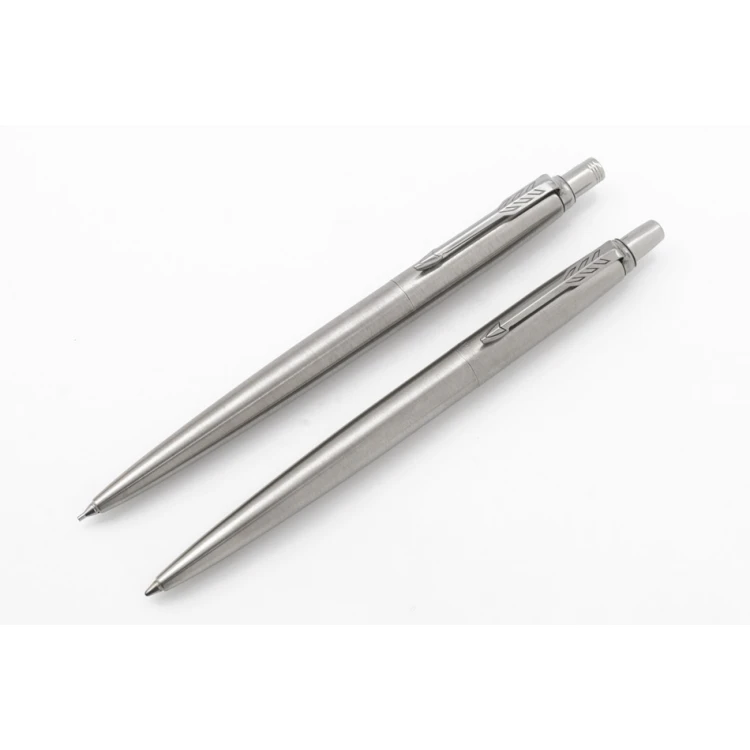 Parker Jotter Core Steel CT Pencil and Pen Set - PAR179-DUO-CT